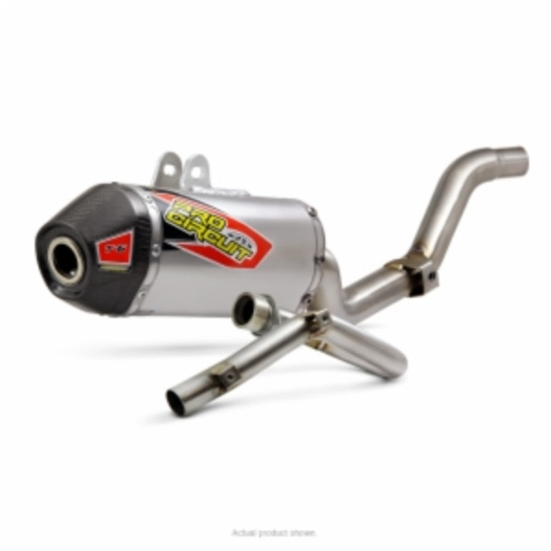 PRO CIRCUIT T-6 Edelstahl-Vollsystem Edelstahl-Titan/Carbon-Endkappe