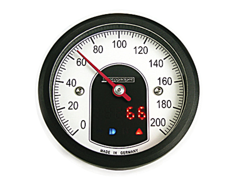 MOTOGADGET Analog Tacho motoscope tiny, Schwarz