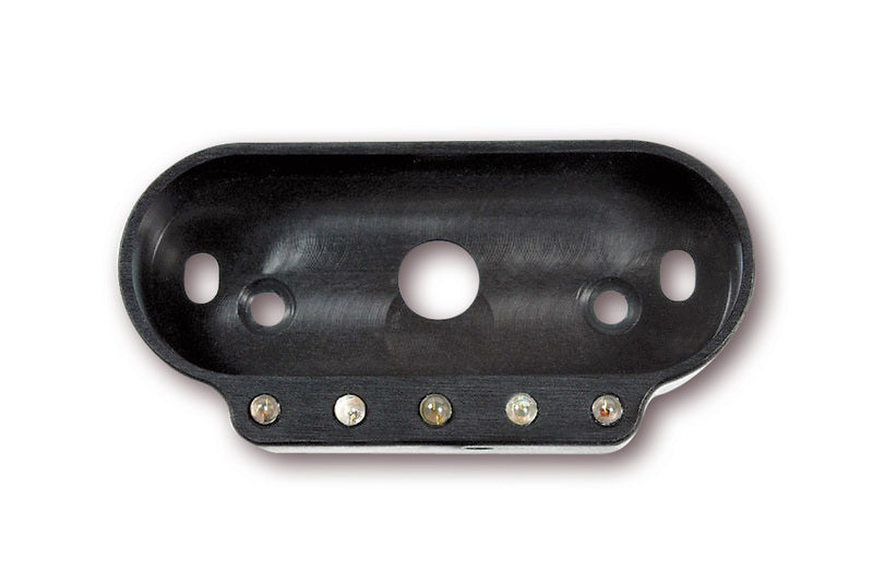 MOTOGADGET msm combi frame mit Kontrolleuchten, Schwarz