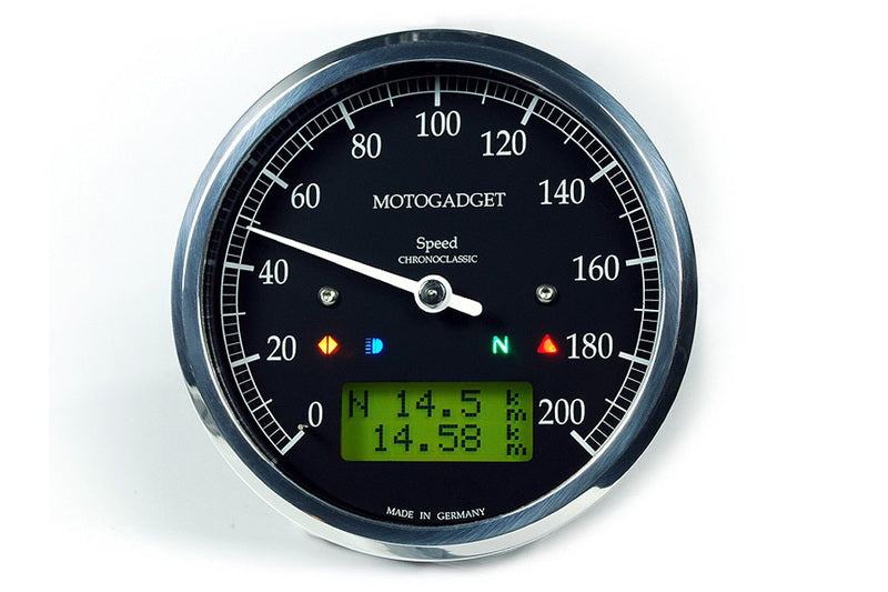 MOTOGADGET Tachometer Chronoclassic speedo, analog