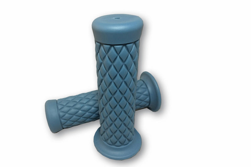 SHIN YO Custom Diamond Style Lenkergriffe 1 Zoll blau Paar