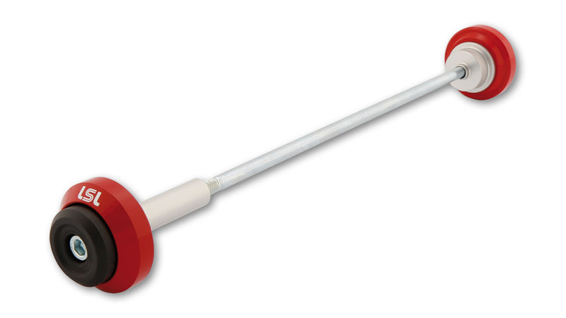 LSL Achs Ball GONIA vorne DUCATI Desert Sled. sport-rot, vorn