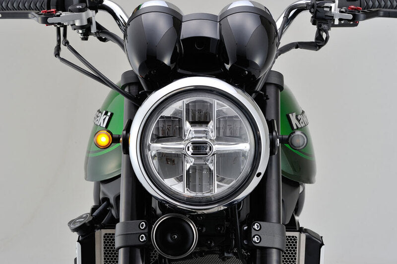 DAYTONA LED Blinker D-Light SOL, schwarz, getöntes Glas