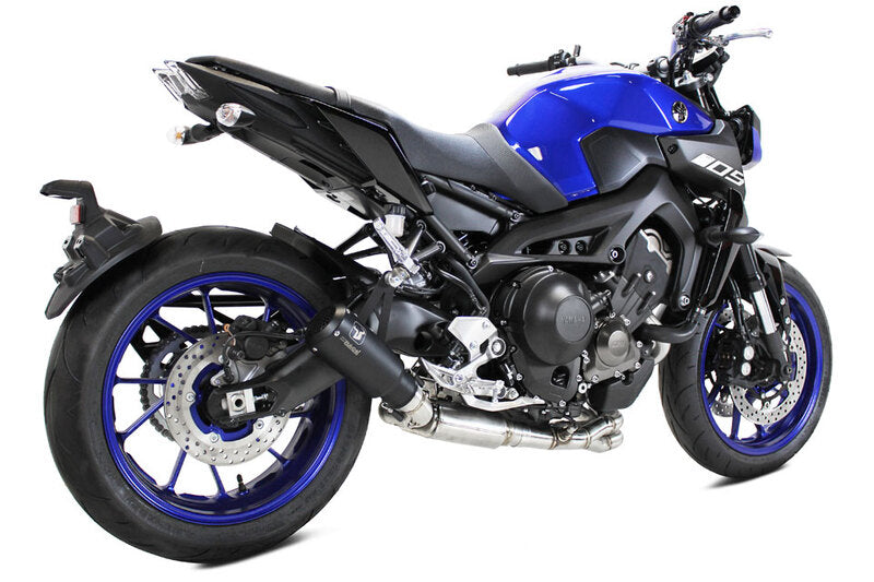IXRACE MK2 Komplettanlage, Schwarz, Yamaha MT-09, XSR 900, 16-