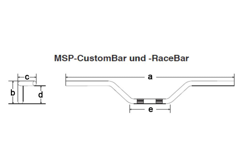 FEHLING Custom-Bar High 850 mm Chrome