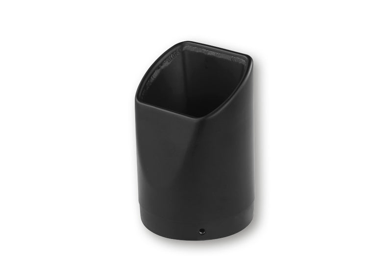 IXIL Endkappe Square, Schwarz, für Dämpfer mit D=112mm