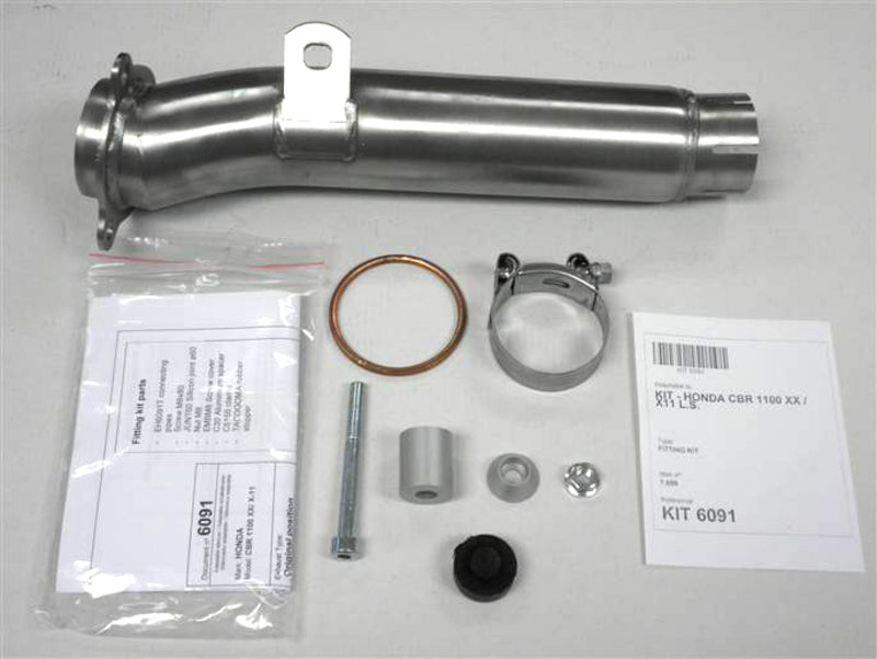 IXIL Adapterrohr, CBR 1100 XX, linke Seite