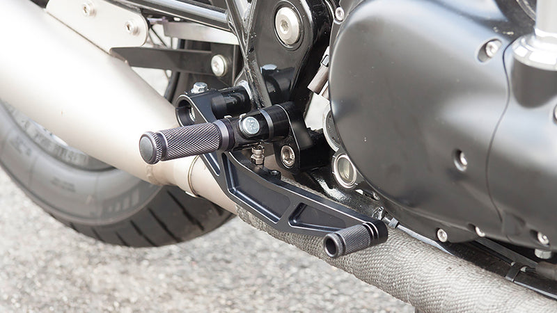 LSL Rastenanlage Kawasaki W650 Midi, schwarz