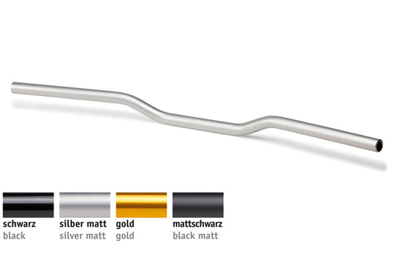 LSL Alu-Lenker Street Bar A00.4, 1 Zoll, matt schwarz