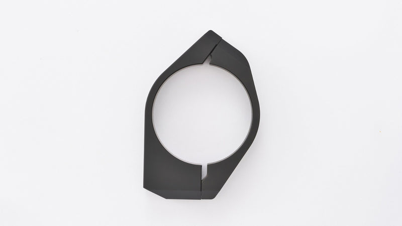 DAYTONA Gabelschellensatz mit Blinkerhalter Aluminium schwarz 35 mm