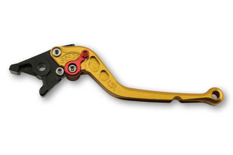 LSL Bremshebel Classic R16R, gold/rot, lang