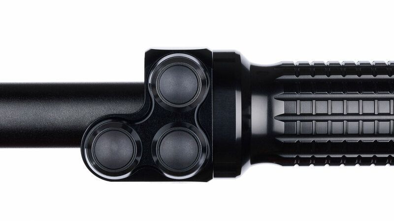 MOTOGADGET mo.switch basic Tasterarmatur, 3 Taster Schwarz/Schwarz