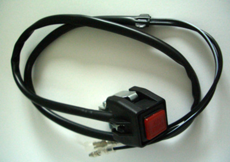 HIGHSIDER smart Universal Schalter eckig (Typ Taster) für Engine Stop, Hupe