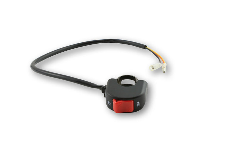 HIGHSIDER smart Universal Lichtschalter AN/AUS, mit Schelle für Lenkeranbau
