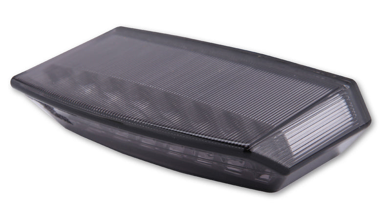 HIGHSIDER smart BOSTON LED Rücklicht, schwarze Basisplatte, getöntes Glas