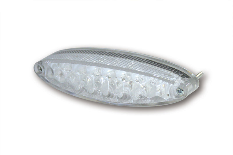 HIGHSIDER smart NUMBER1 LED Mini Rücklicht, mit Kennzeichenbeleuchtung, klares Glas.