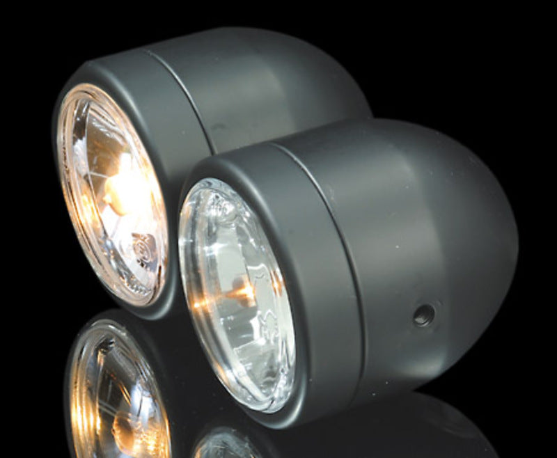 HIGHSIDER smart Scheinwerfer-Set, schwarz, Fern + Abblendlicht