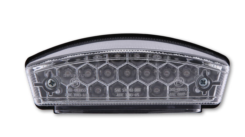HIGHSIDER smart LED-Rücklicht MONSTER, transparent