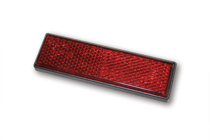 HIGHSIDER smart Rückstrahler, rechteckig mit 2 x M4 Gewindebolzen