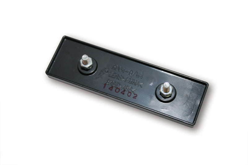 HIGHSIDER smart Rückstrahler, rechteckig mit 2 x M4 Gewindebolzen