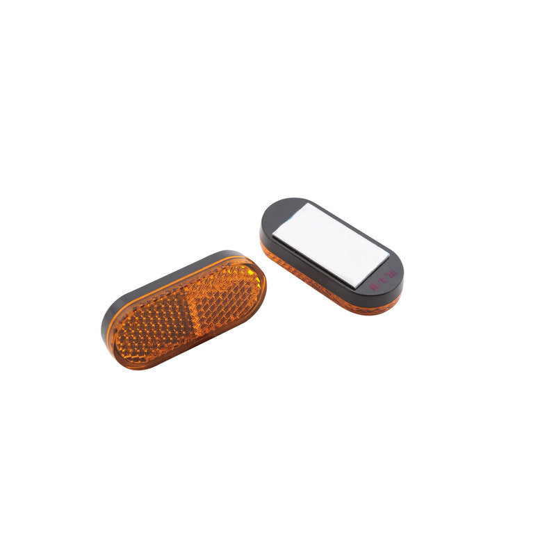 HIGHSIDER smart Rückstrahler, gelb, mit selbstklebender Folie
