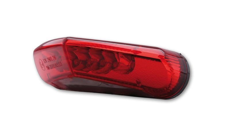HIGHSIDER smart LED Rücklicht, rotes Glas