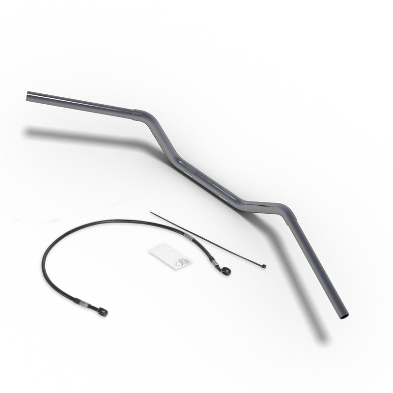 HIGHSIDER pro Lenkerkit Flat Track L14, Ø25,4 mm mit Bremsleitung, H-D Nightster, 22-