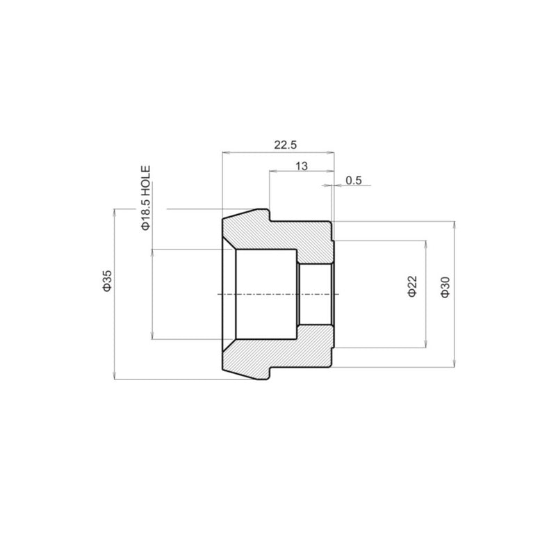DAYTONA Lenkerendenspiegel-Adapter BMW R nineT