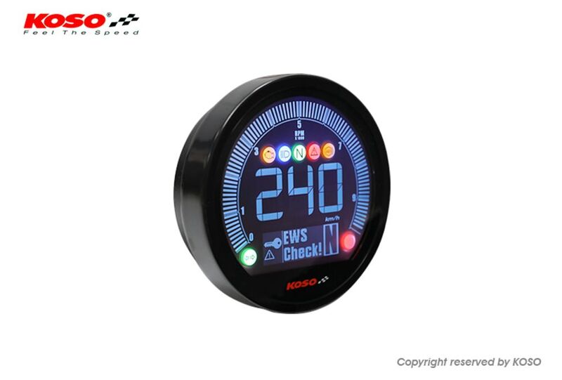 KOSO Drehzahlmesser/Tachometer, plug & play, Bolt R-Spec XVS 950, 22-