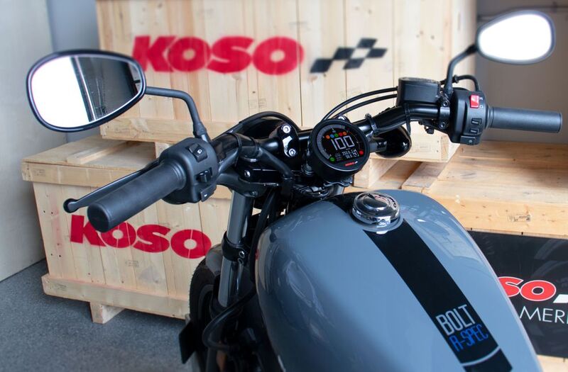 KOSO Drehzahlmesser/Tachometer, plug & play, Bolt R-Spec XVS 950, 22-