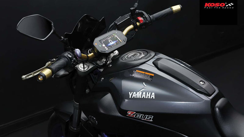 KOSO Digitales Multifunktions-Cockpit RX-4 für MT-07/09, XSR 700/900