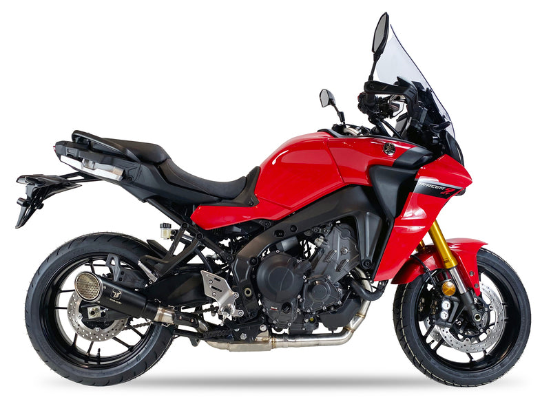 IXRACE MK1 Edelstahl Edelstahl slashcut Komplettanlage, Yamaha TRACER 9 21-22
