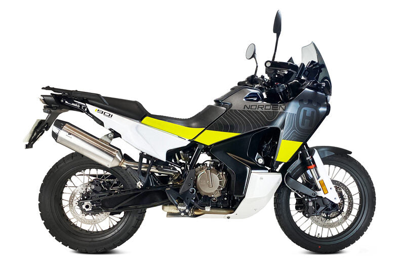 IXRACE Desert Edelstahl-Endtopf für KTM 790 Adventure 19-, 890 Adventure 20-, HUSQVARNA NORDEN 901