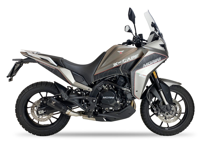 IXRACE MK2 Endschalldämpfer, Moto Morini X CAPE 650/SEIEMMEZZO, 22-