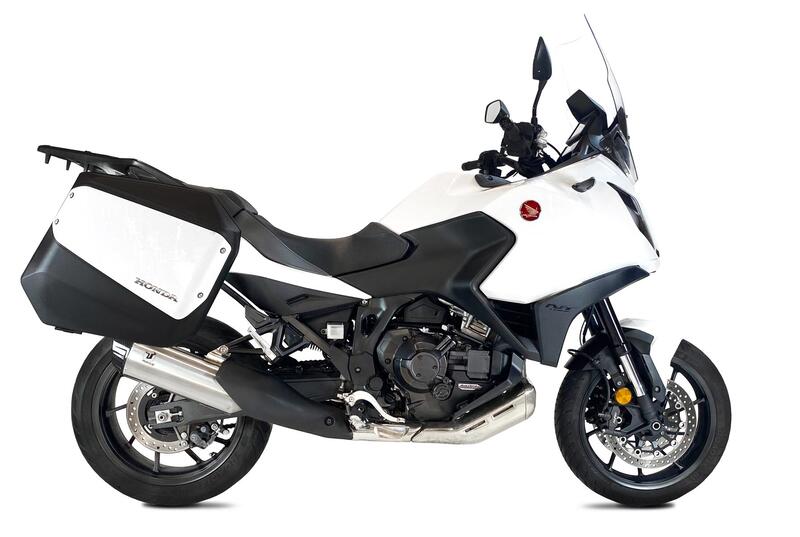 IXRACE Desert Edelstahl-Endtopf für Honda NT 1100, 22-, Euro 5