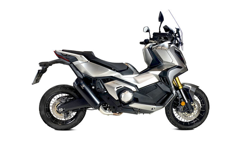 IXRACE Desert Edelstahl-Endtopf für Honda X-ADV 750, 17-20 (RC95), X-ADV 750, 21- (RH10)