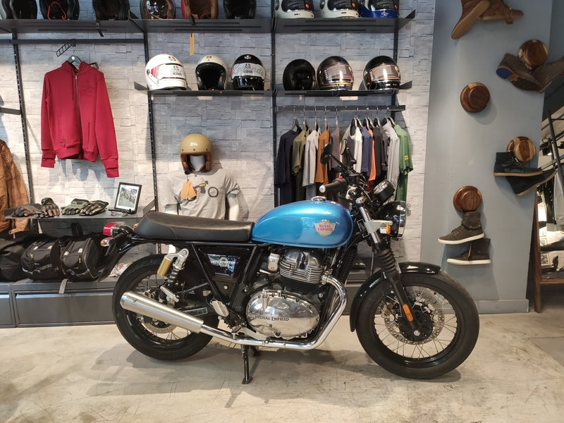 IXRACE Endschalldämpfer Full Line, Royal Enfield GT 650 / Interceptor 650 , links/rechts, slip on (Euro5)