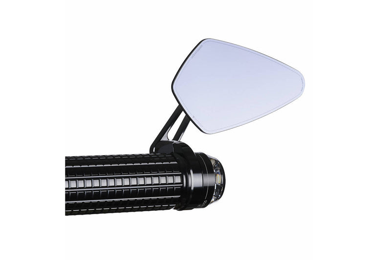 MOTOGADGET Mo.View Blade, glasloser Lenkerendenspiegel, Raute, Schwarz, kein E-Prüfzeichen