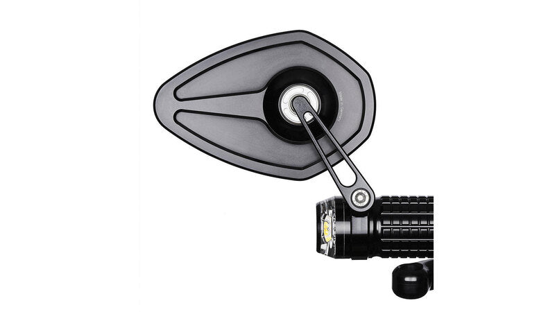 MOTOGADGET Mo.View Sport 60, Lenkerendenspiegel für 7/8- und 1-Zoll-Lenker