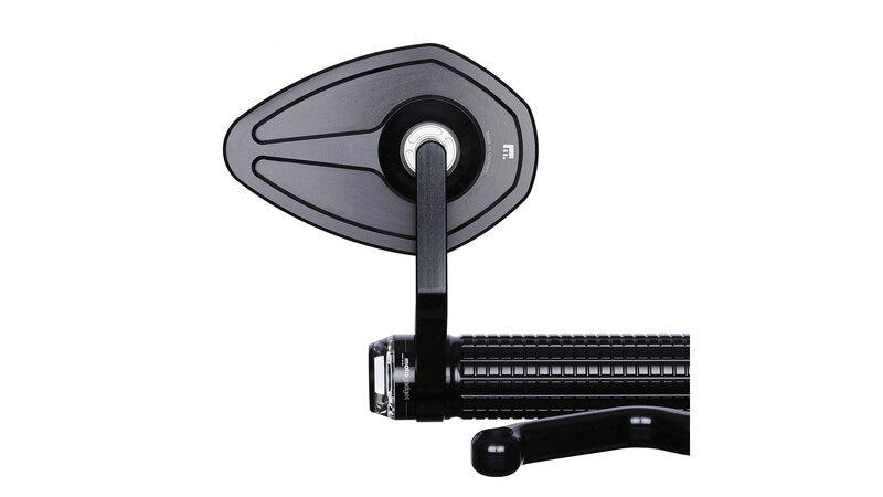 MOTOGADGET Mo.View Sport 130, Lenkerendenspiegel für 7/8- und 1-Zoll-Lenker