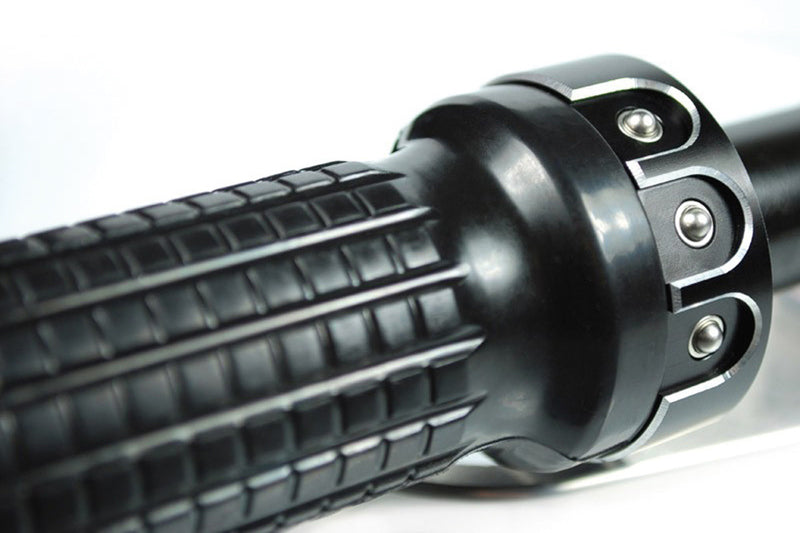 MOTOGADGET mo.Switch Mini Tasterarmatur, 1 Zoll Schwarz/Silber