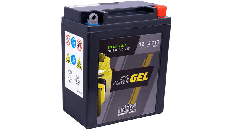 INTACT Bike Power-Batterie GEL YB12AL-A