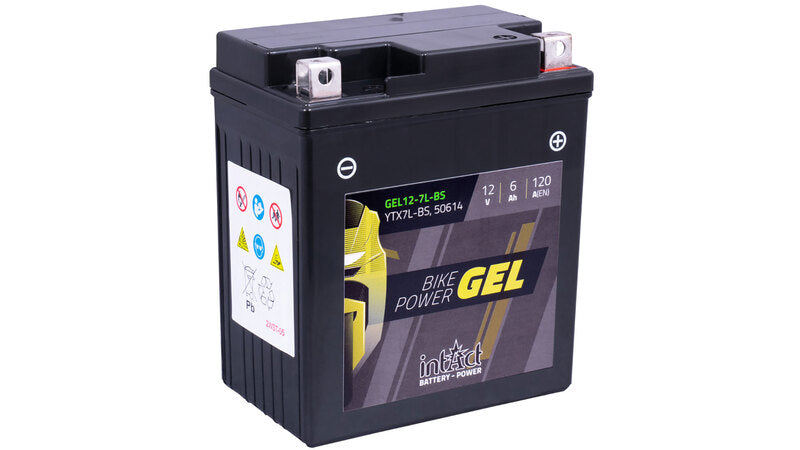 INTACT Bike Power-Batterie GEL YTX7L-BS
