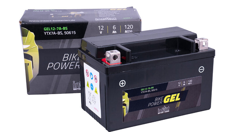 INTACT Bike Power-Batterie GEL YTX7A-BS