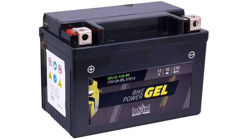INTACT Bike Power-Batterie GEL YTX12A-BS