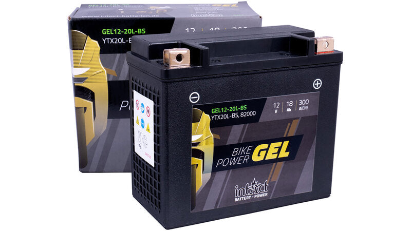 INTACT Bike Power-Batterie GEL YTX20L-BS