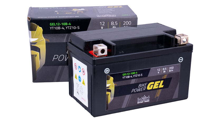 INTACT Bike Power-Batterie GEL YTZ10-S, YT10B-4