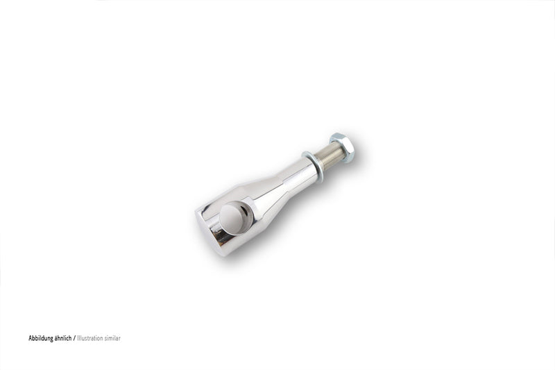 RITZ Alu-Riser Big Bone, poliert, 150 mm, 1 1/4 Zoll, mit Kabelinnenführung