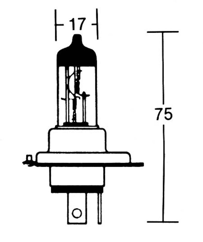 SHIN YO HS1 Glühlampe 12V 35/35W PX43t