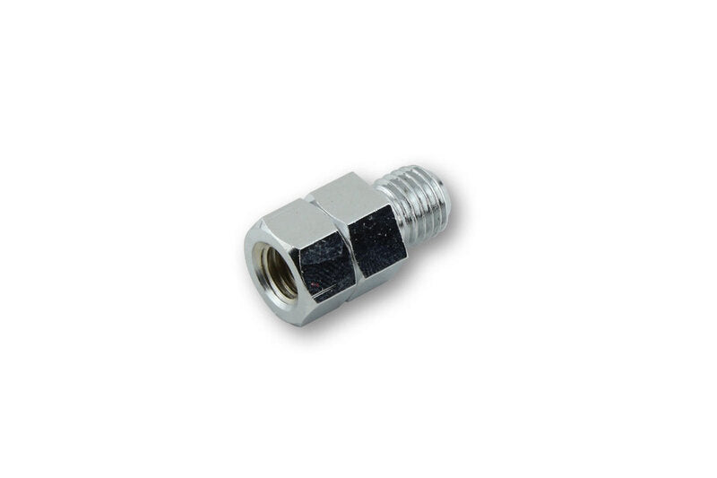 SHIN YO Spiegeladapter Loch M8 re. auf Bolzen M10 li. verchromt